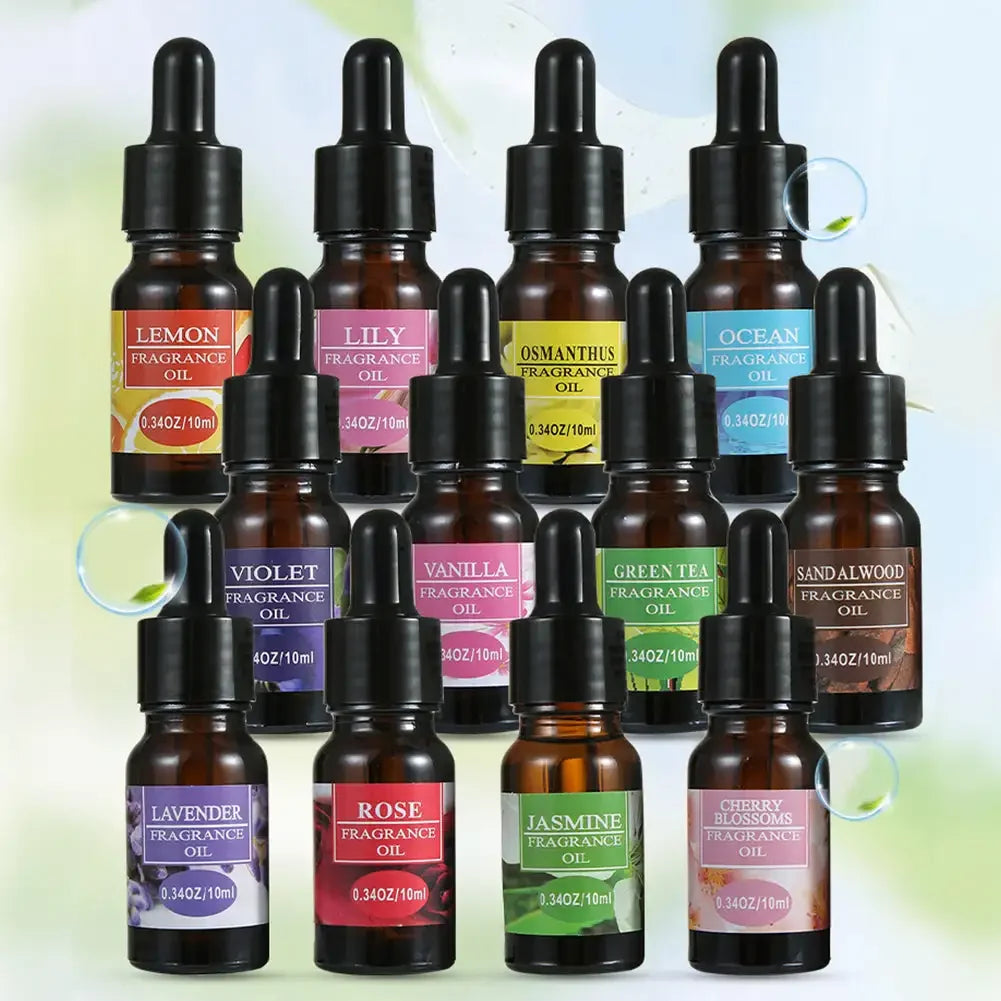 10Ml Car Natural Plant Essential Oil for Car Air Freshener Diffuser Humidifier Refill Perfume Flavoring for Car Auto Accessories