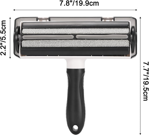 Brosse anti Poils Animaux Rouleau Magique Réutilisable Chat Chien