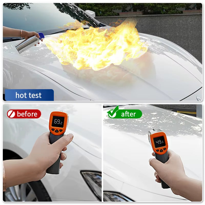 S6 Ultimate Ceramic Coating Spray Hydrophobic High Gloss Paint Protection 9H Nano Top Long Lasting Wax Car Care Detail