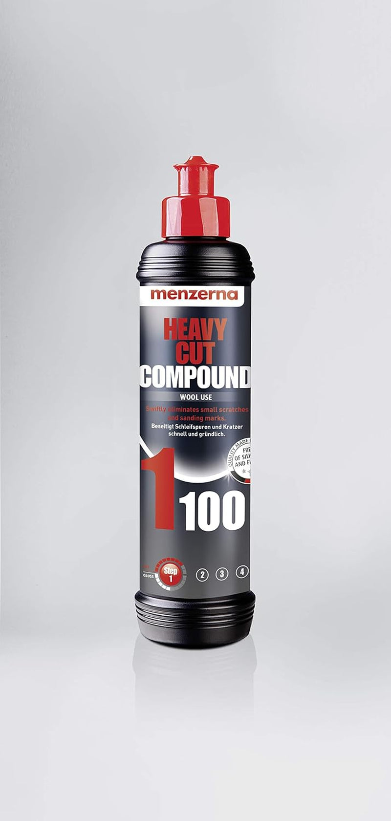 250 Ml : Heavy Cut Compound 1000 & Medium Cut Polish 2500 & Super Finish 3800 250 Ml